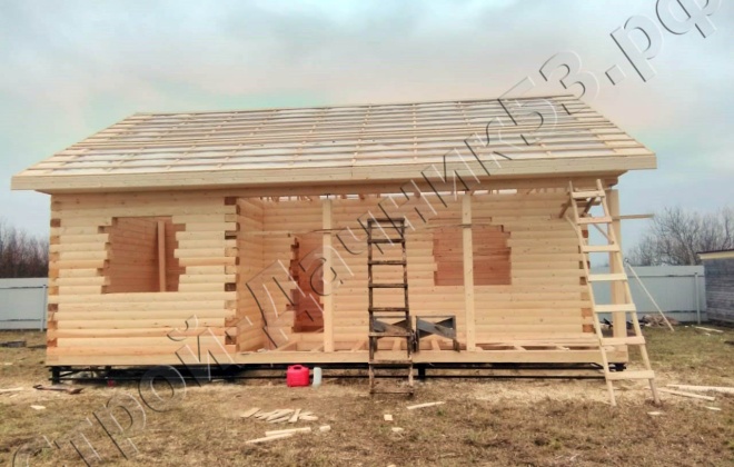 4 Брусовой дом ОД-8 7×9, 63 м², Ленинградская область, Всеволожский район, Деревня Хапо-Ое (11)